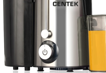 соковыжималка centek ct-1209 черный/сталь