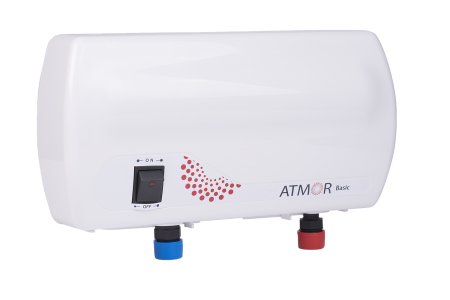 водонагреватель проточный atmor basic 3,5 kw tap