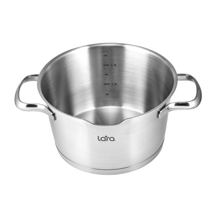 кастрюля lara lr02-511 2,3л