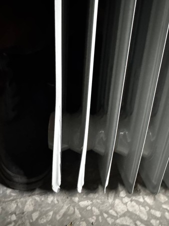 масляный радиатор oasis bb-20t (с вентилятором),царапина, замятие