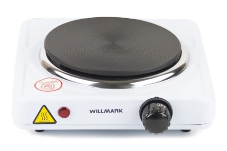 настольная электро плита willmark hs-111w белый