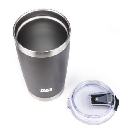 термокружка lara lr04-25 gray 0,56 л