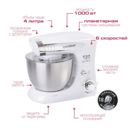 миксер планетарный endever sigma-19