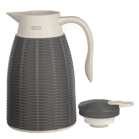термос lara lr04-80 gray 1 л