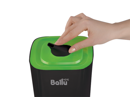 ультразвуковой увлажнитель воздуха ballu uhb-205 black/green