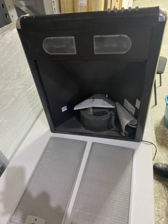 вытяжка akpo wk-5 elegant turbo 50 медь нет упаковки, вмятина на корпусе