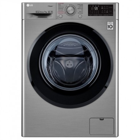 стиральная машина lg f2m5hs6s steam, серебро