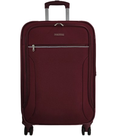 чемодан и бьюти-кейс "borgo-antico", ba-6083-01, 63л (m) бордовый