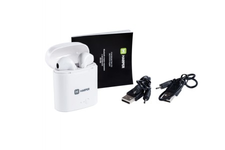 bluetooth гарнитура harper hb 508 белый