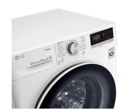 стиральная машина lg f2v5gs0w ai dd, steam