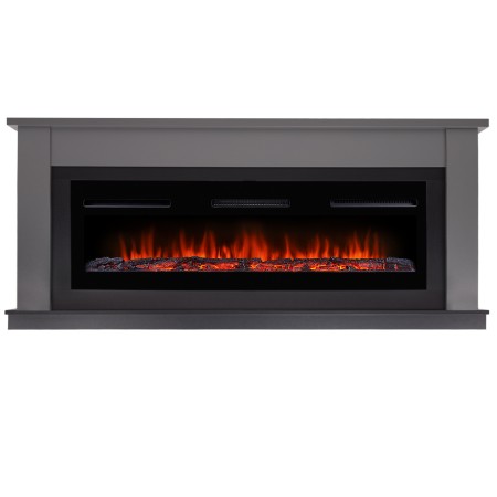 портал firelight canto long 60", графит/черный (в разобранном виде)