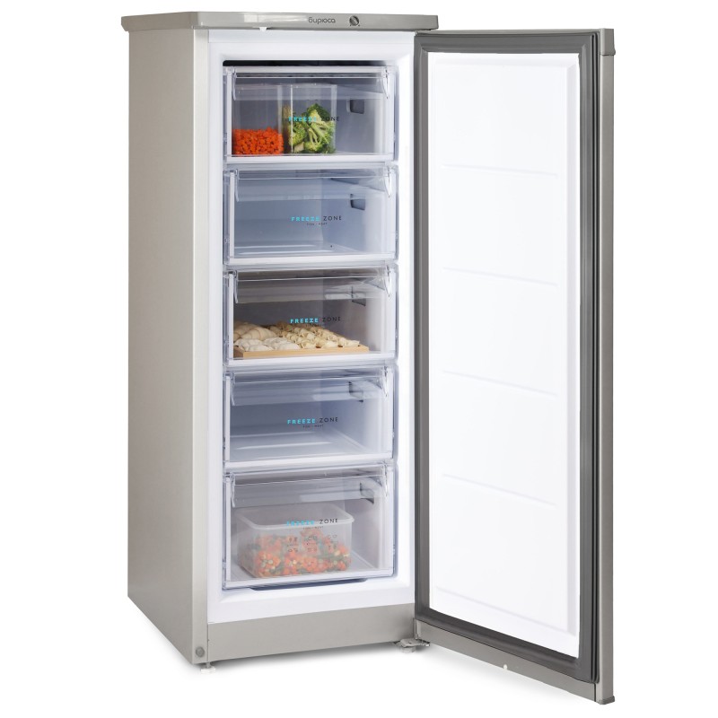 Морозильник Бирюса 414M металлик