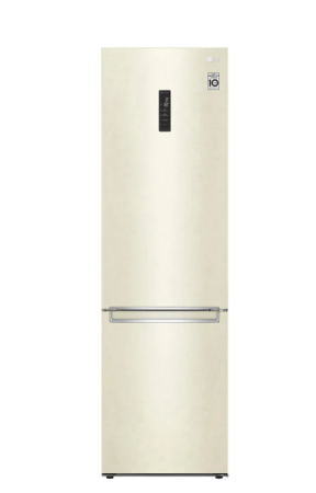 холодильник lg gc-b509 seum бежевый, дисплей (203,0)