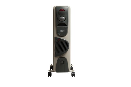 масляный радиатор oasis bb-20t (с вентилятором)