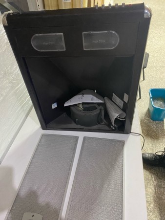 вытяжка akpo wk-5 elegant turbo 50 медь нет упаковки, вмятина на корпусе