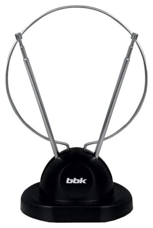 телевиз. антенна bbk da02 dvb-t2 комнатная без усилителя