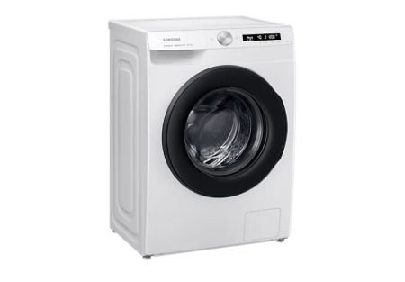 стиральная машина samsung ww80a6s24aw ai control, eco bubble, белый
