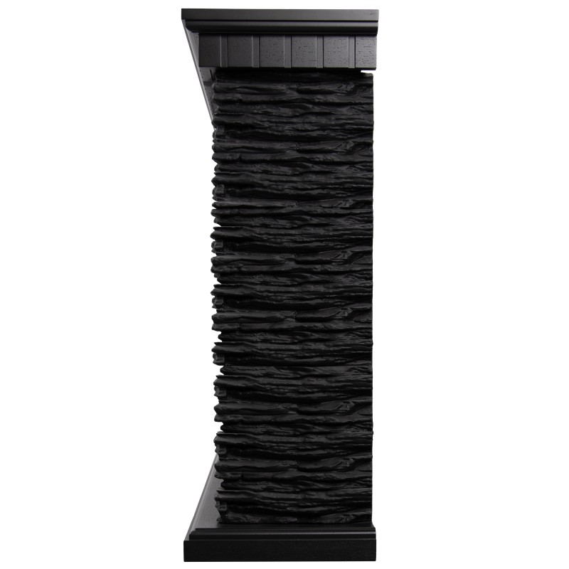 Портал Firelight Porto 42/40/36", камень черный/шпон венге