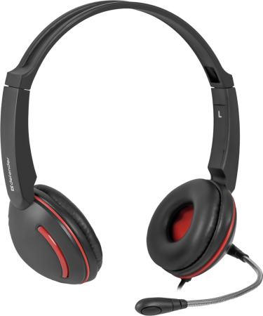 наушники-гарнитура defender aura 115 черный