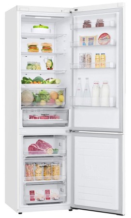 холодильник lg gc-b509 mqwm белый, дисплей (203,0)
