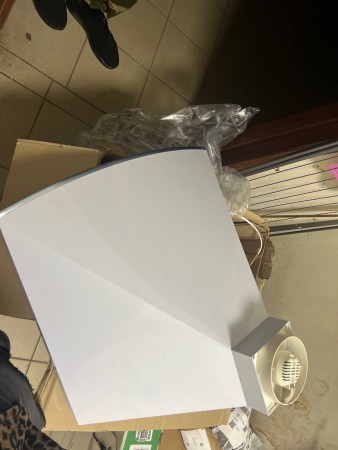 вытяжка gefest вв 1 белый, нет заглушек