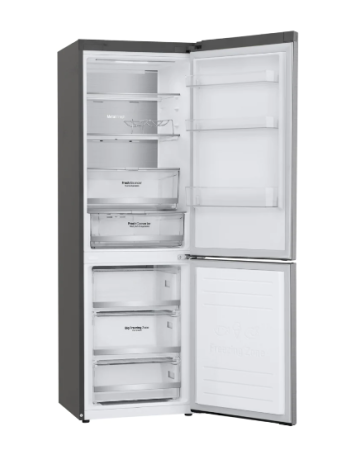 холодильник lg gc-b459 smum серый, дисплей (186,0)
