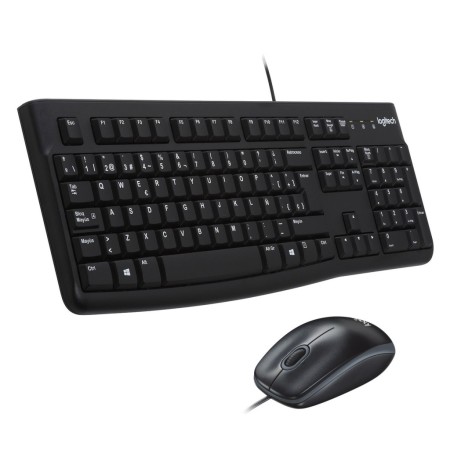 клавиатура + мышь logitech mk120 (usb) 