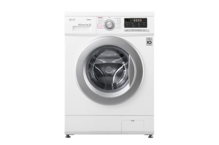 стиральная машина lg f1296hds1 steam, белый