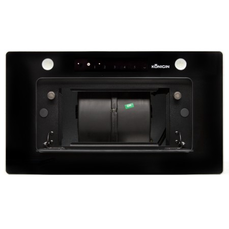 вытяжка konigin falcon black glass 50