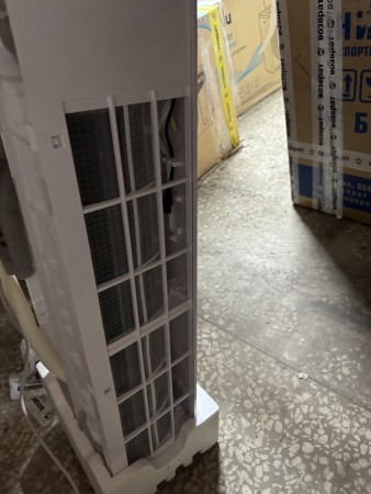 сплит-система ballu bsvi-07hn8 discovery dc inverter r32, вмятина на внеш.блоке,новый, сломана скоба