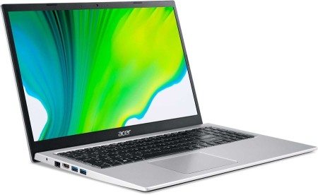 ноутбук acer aspire 1 a115-32-p26b, 15.6", intel pentium silver n6000 1.1ггц, 4гб, 128гб emmc, intel uhd graphics , windows 10, nx.a6mer.00b, серебристый