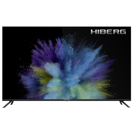 телевизор led hiberg 55y uhd-r smart tv 4k