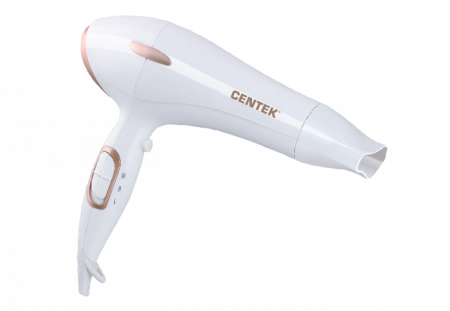 фен centek ct-2235 (бел+золото)