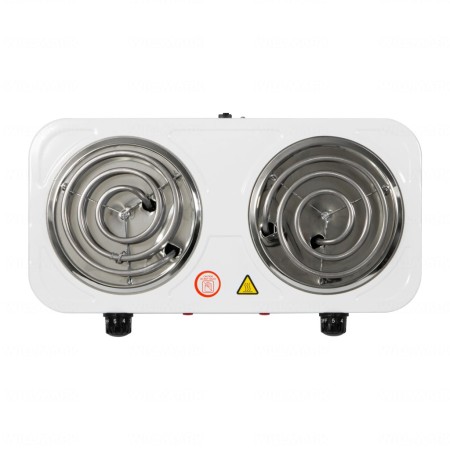 настольная электро плита willmark hs-210tw белый, мятая