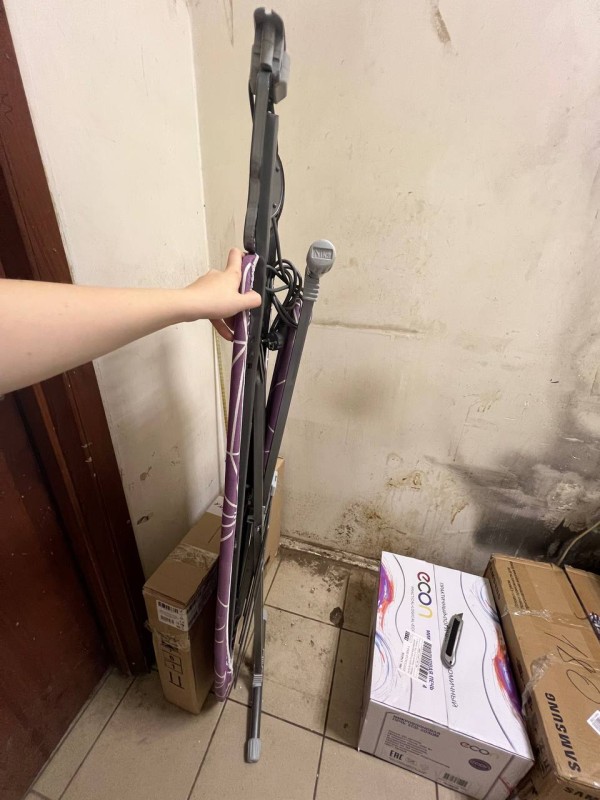 Гладильная доска Ника Ника 9 тефлон (с линиями на сливовом) замятие , загрезнение чехла