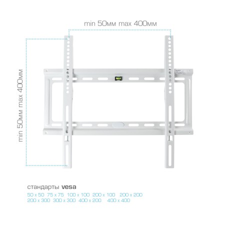 кронштейн kromax ideal-3 белый 22-65"
