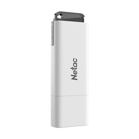 usb-флеш netac 64gb usb3.0 u185 white