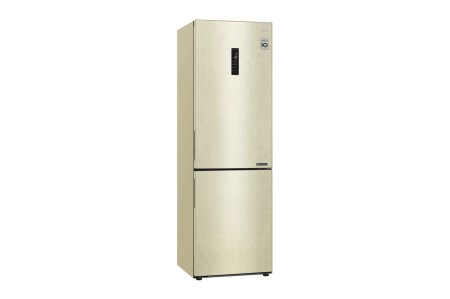 холодильник lg ga-b459 cesl бежевый, дисплей (186,0)