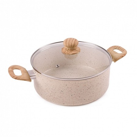 кастрюля endever stone-beige 24c