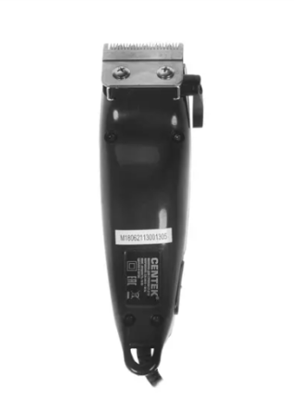 машинка для стрижки волос centek ct-2113 черный/серый