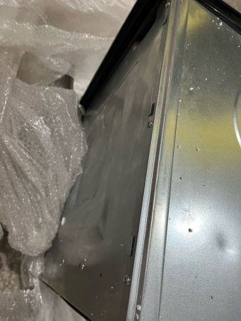 духовой шкаф hansa boes 684021 quadrum, вмятина