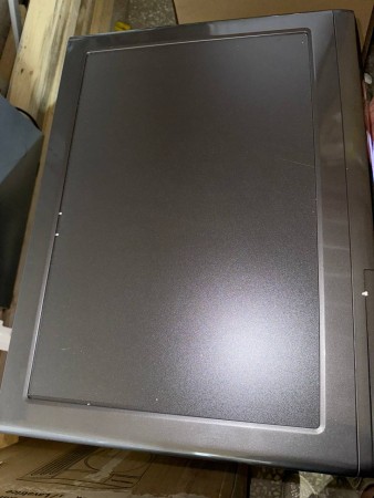 стиральная машина hiberg i-ddq9-612 sd inverter, темно-серый,царапины на люке и по корпусу малозамет