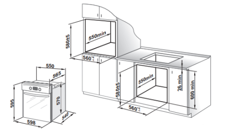 духовой шкаф gefest да 602-02 рн7 нержавеющая сталь
