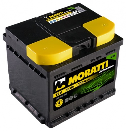 аккумулятор 6ct-55 moratti о/п кубик