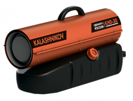 тепловая пушка дизельная kalashnikov khd-30 (прямой нагрев)