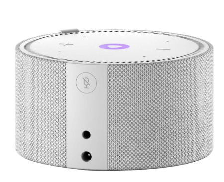 умная колонка yandex станция мини плюс c часами серый