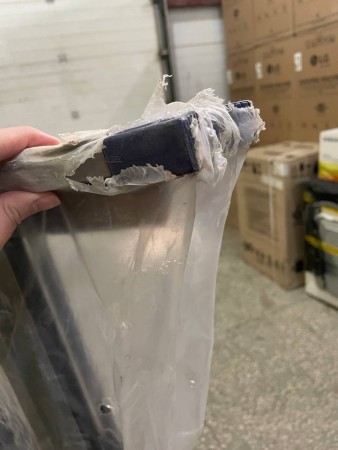 стремянка ника см3, нет заглушки ,потертости 