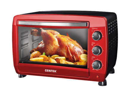 мини печь centek ct-1532-46 red promo