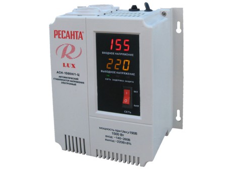 стабилизатор ресанта асн-1500н/1-ц