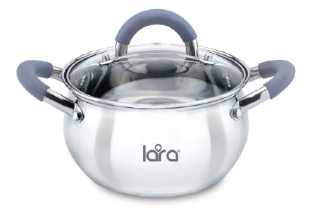 кастрюля lara lr02-482 3.5л